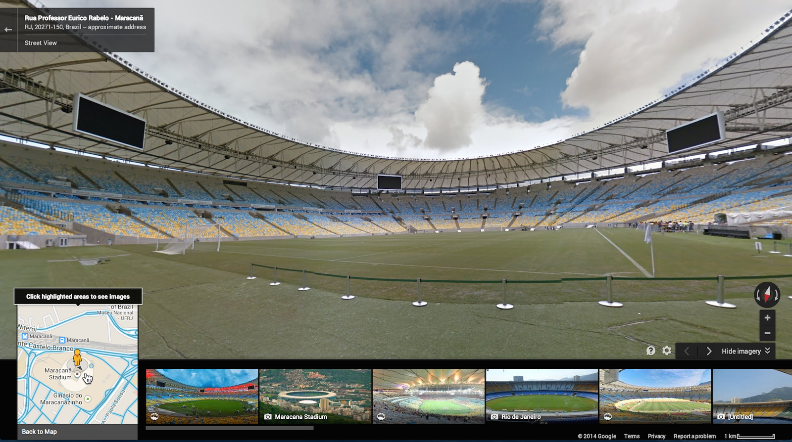 Conoce Todos Los Estadios Del Mundial De Brasil 2014 Gracias A Google Maps