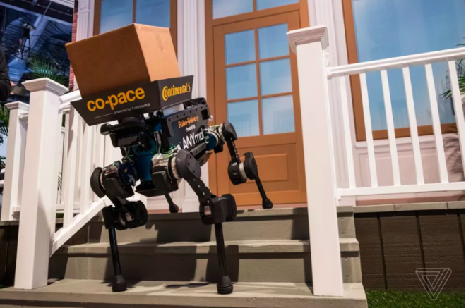 Los robots con forma de perro que repartirán paquetes 6